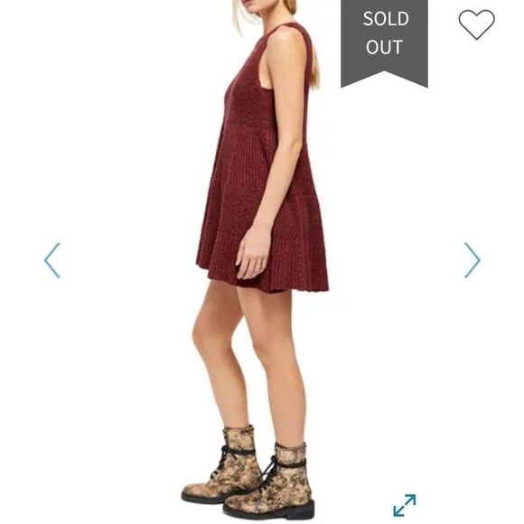 Free people waterfall ruffle sleeveless dr… - Picture 4 of 9